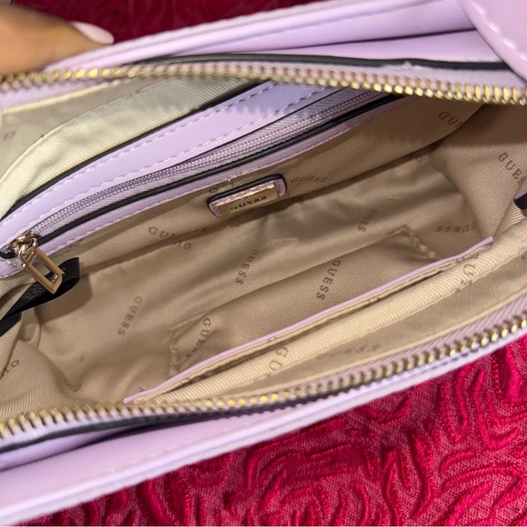 Guess little bay shoulder bag / color: purple - Picture 4 of 5